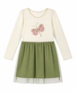 Vestido Manga Larga  de  Niña Infantil