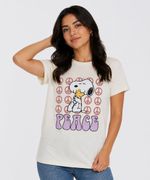 Playera de Licencia Snoopy de  Dama