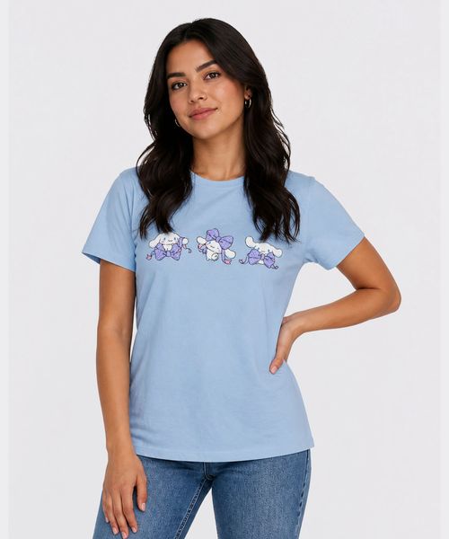 Playera de Licencia Cinnamoroll de  Dama