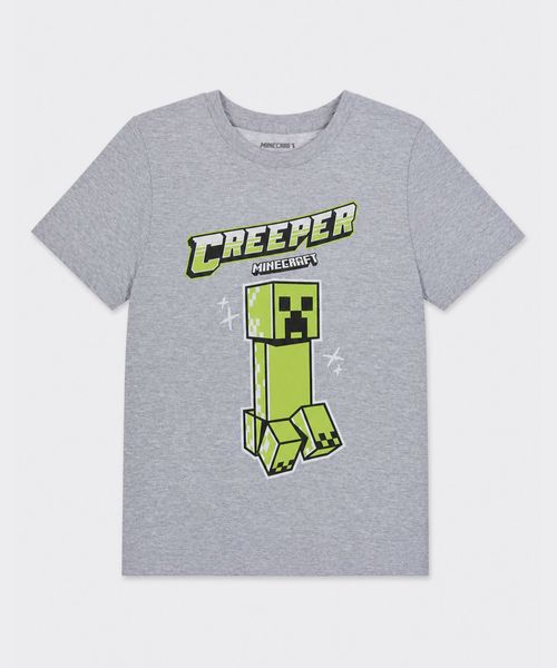 Playera de Licencia Minecraft de  Niño Infantil