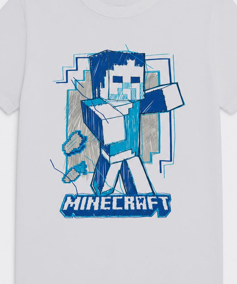 Playera de Licencia Minecraft de  Niño Infantil