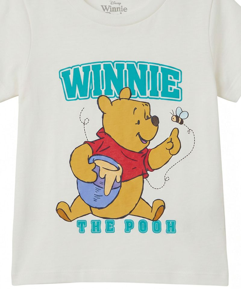 Playera de Licencia Winnie The Pooh de  Bebo Años