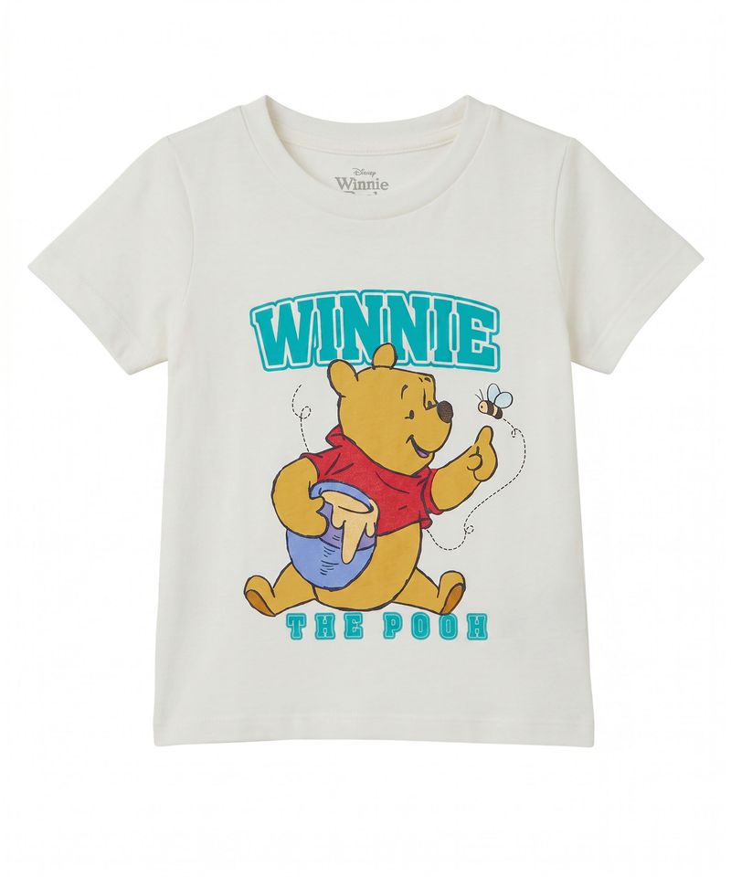 Playera de Licencia Winnie The Pooh de  Bebo Años