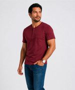 Playera Henley  de  Caballero