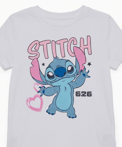 Playera de Licencia Stitch de  Niña Infantil