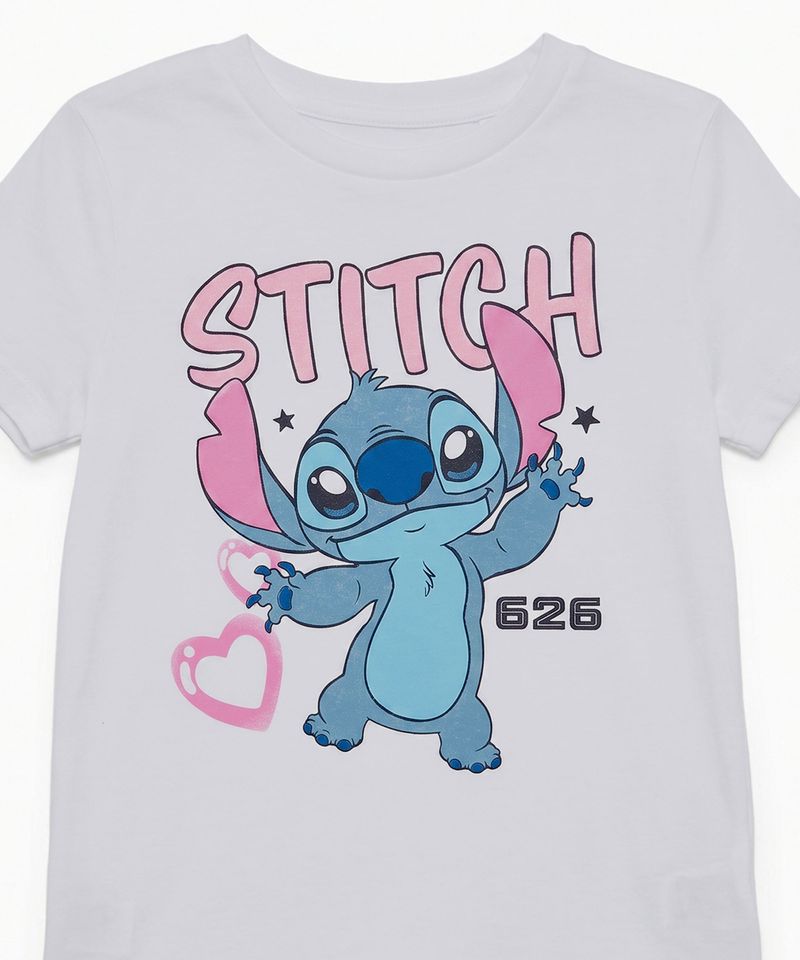 Playera de Licencia Stitch de  Niña Infantil