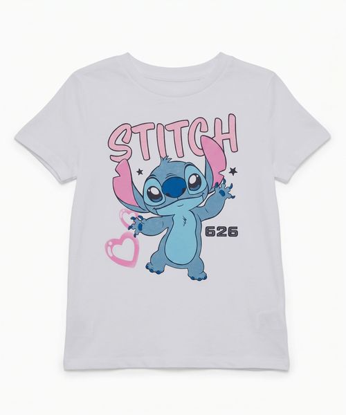 Playera de Licencia Stitch de  Niña Infantil