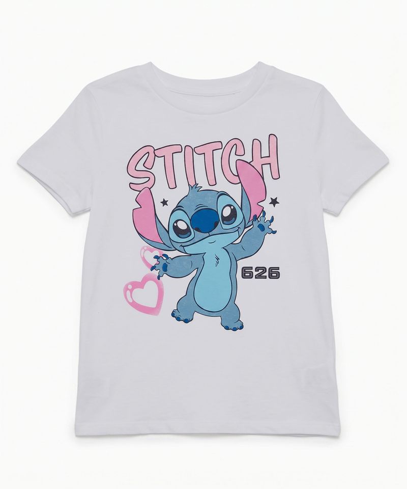 Playera de Licencia Stitch de  Niña Infantil