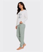 Set Pijama Pantalón y Playera  de  Dama