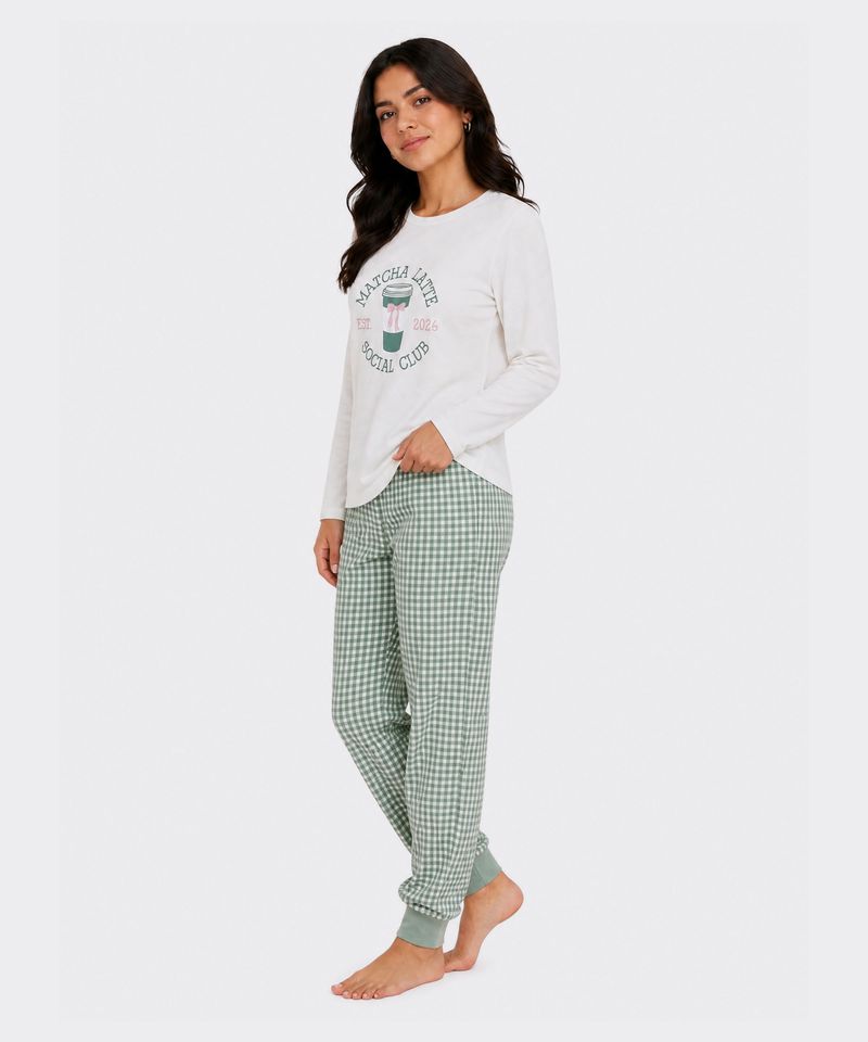 Set Pijama Pantalón y Playera  de  Dama