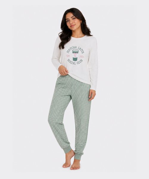 Set Pijama Pantalón y Playera  de  Dama