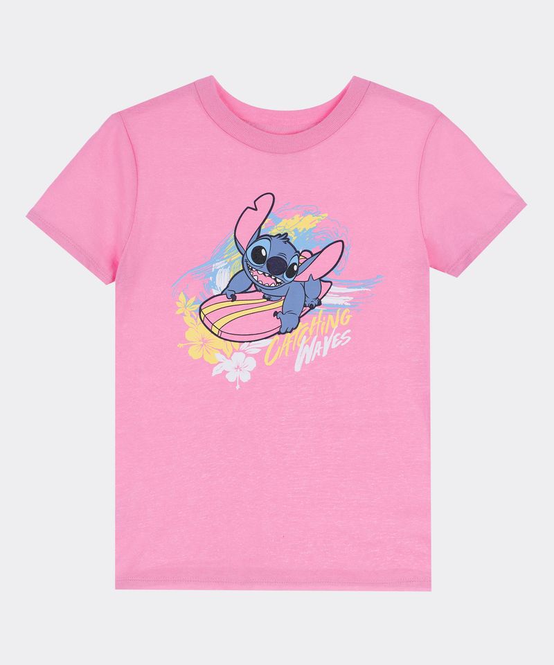 Playera de Licencia Stitch de  Niña Infantil