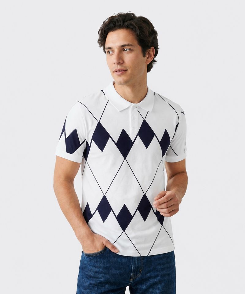 Playera Polo Manga Corta  de  Caballero