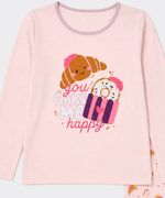 Set Pijama Pantalón y Playera  de  Niña Infantil