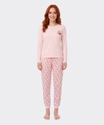 Set Pijama Pantalón y Playera  de  Dama