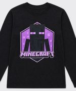 Playera de Licencia Minecraft de  Niño Infantil