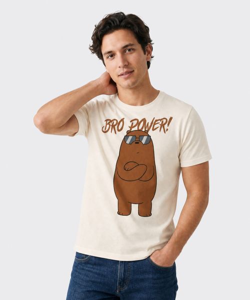 Playera de Licencia Wwb Ak de  Caballero