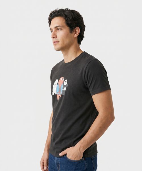 Playera de Licencia Wwb Ak de  Caballero