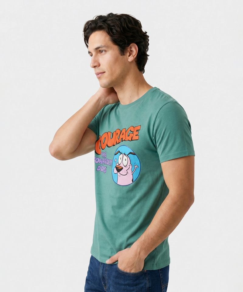 Playera de Licencia Cartoon de  Caballero