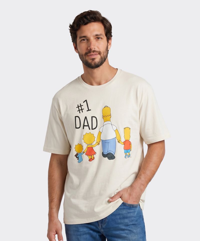 Playera de Licencia Simpsons de  Caballero