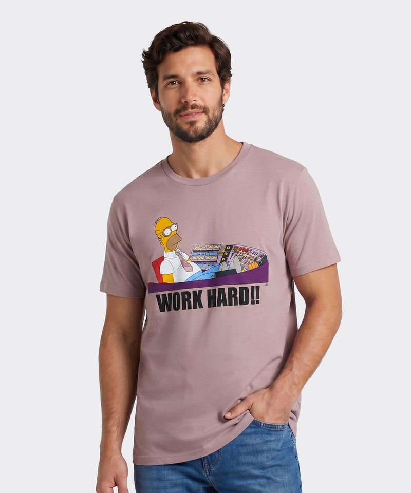 Playera de Licencia Simpsons de  Caballero