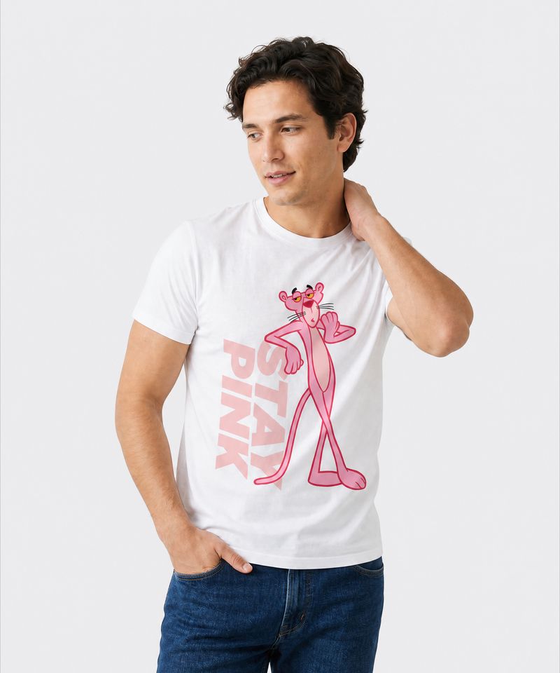 Playera de Licencia Pink Panter de  Caballero