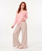 Set Pijama Pantalón y Playera  de  Dama