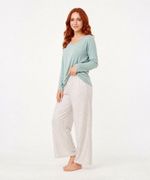 Set Pijama Pantalón y Playera  de  Dama