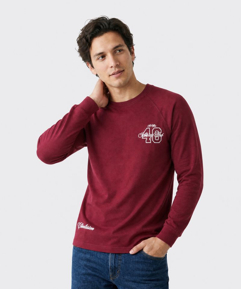 Playera Manga Larga  de  Caballero
