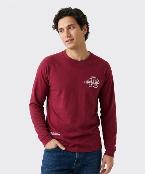 Playera Manga Larga  de  Caballero