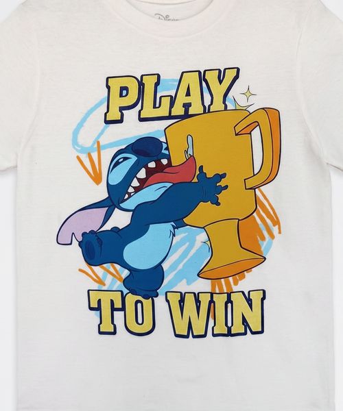 Playera de Licencia Stitch de  Niño Infantil