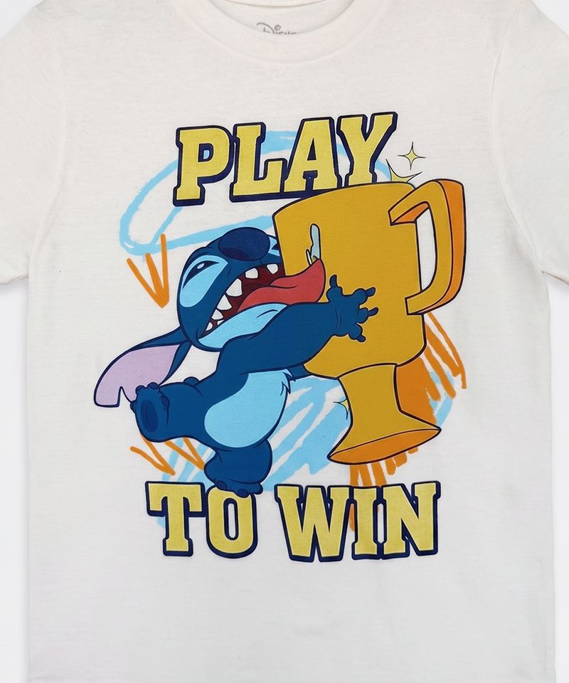 Playera de Licencia Stitch de  Niño Infantil