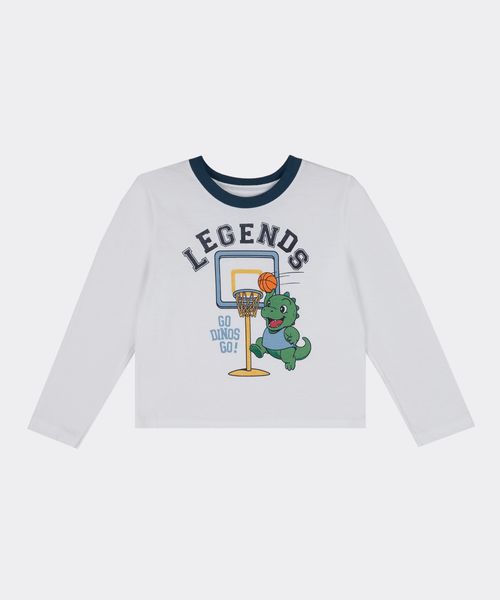 Playera Manga Larga  de  Bebo Años