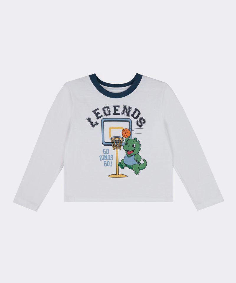 Playera Manga Larga  de  Bebo Años