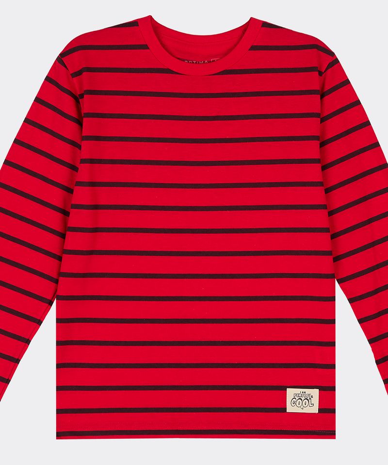 Playera Manga Larga  de  Niño Infantil