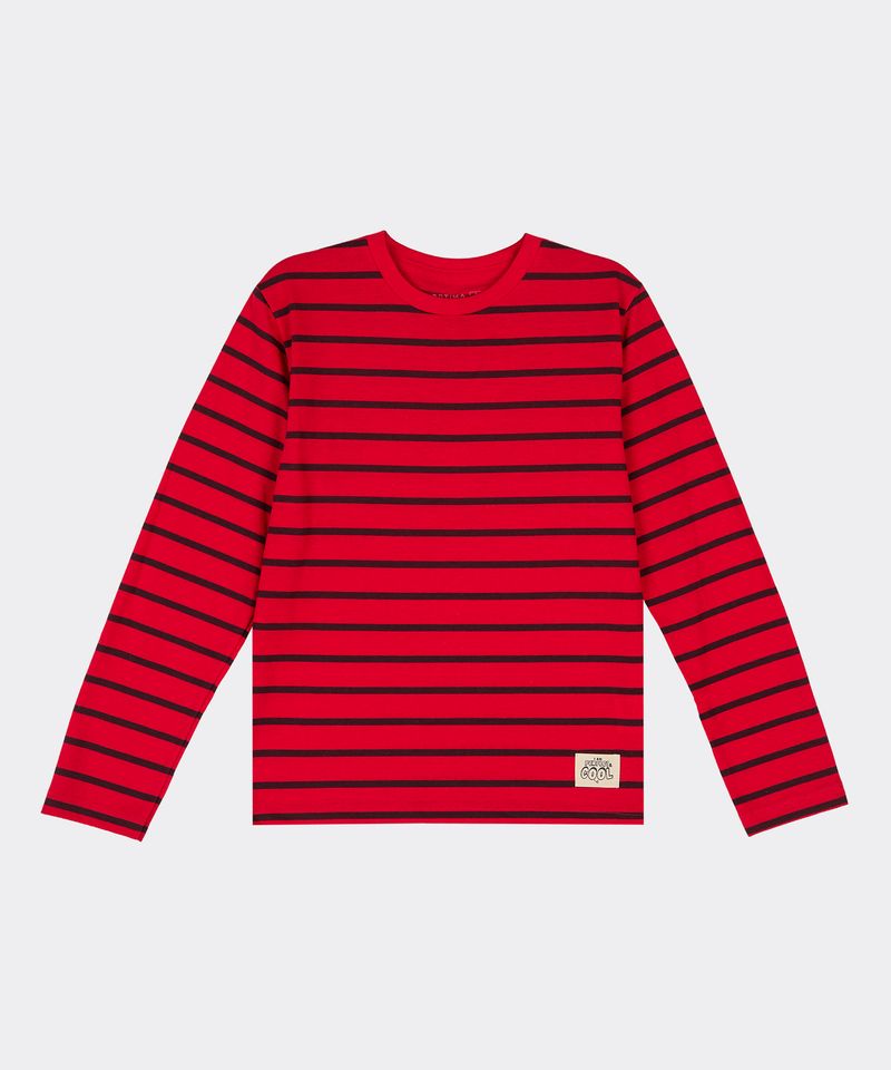 Playera Manga Larga  de  Niño Infantil