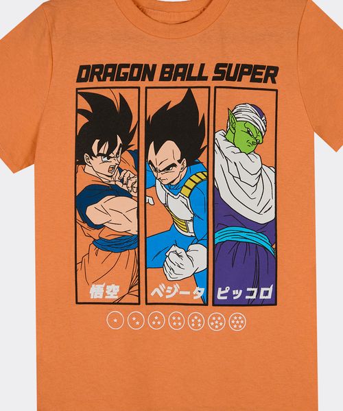 Playera de Licencia Dragon Ball de  Niño Infantil