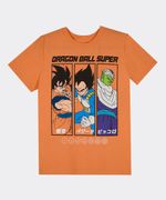 Playera de Licencia Dragon Ball de  Niño Infantil