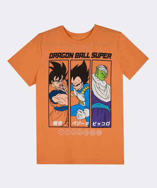Playera de Licencia Dragon Ball de  Niño Infantil
