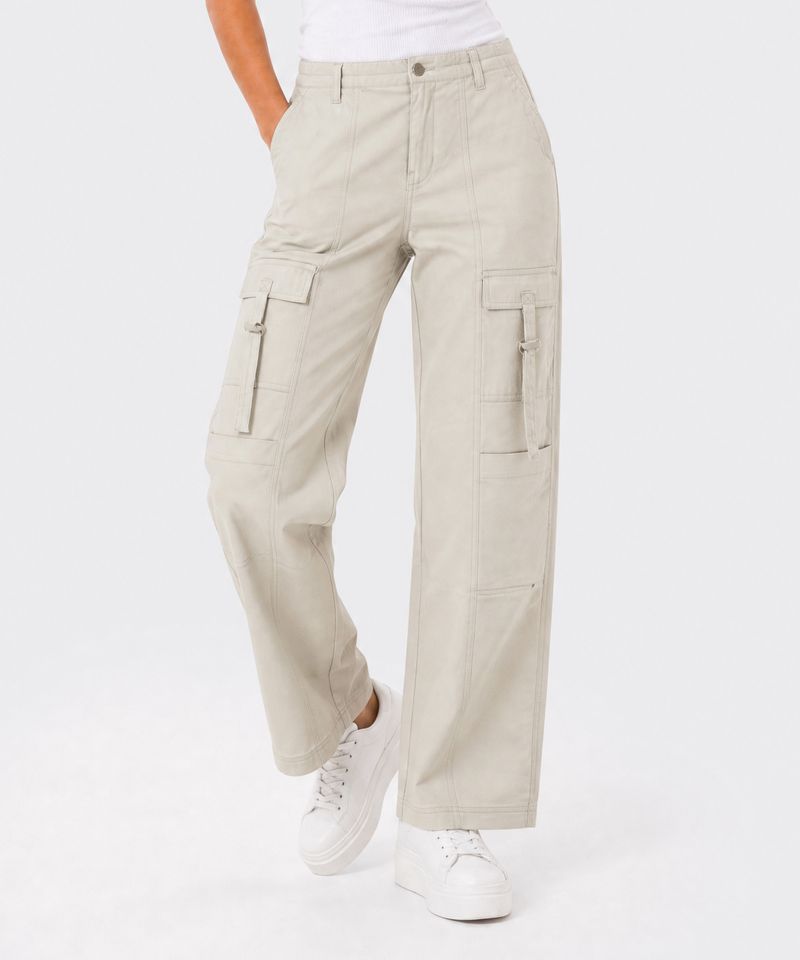 Jogger de Gabardina  de  Dama