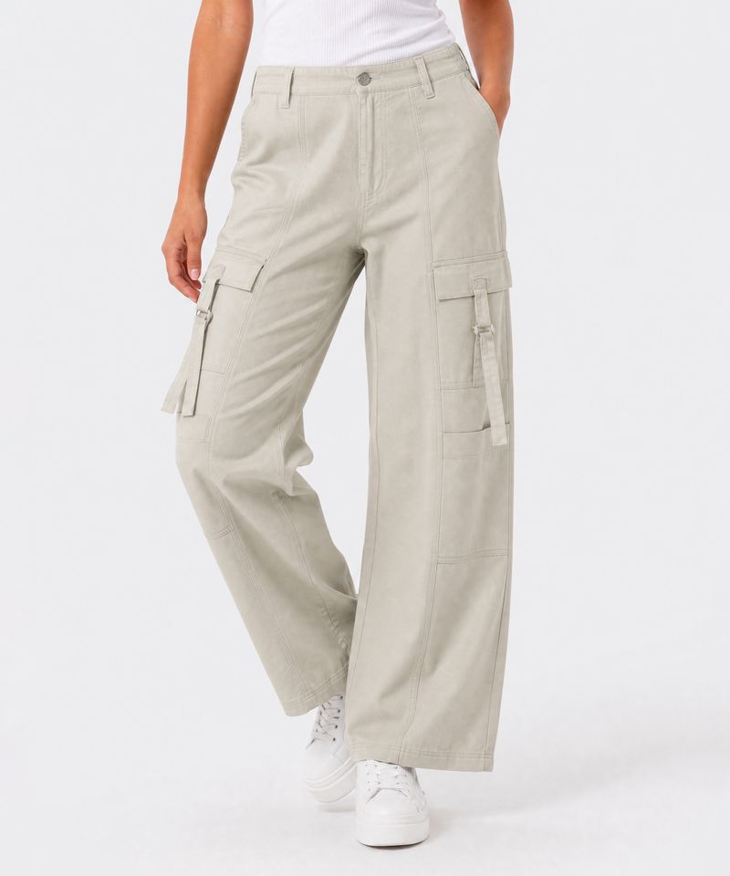 Jogger de Gabardina  de  Dama