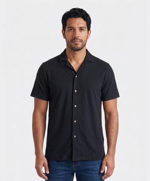Camisa Manga Corta  de  Caballero