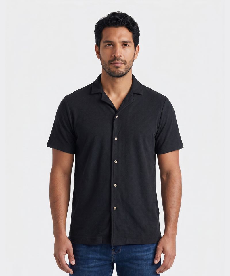 Camisa Manga Corta  de  Caballero