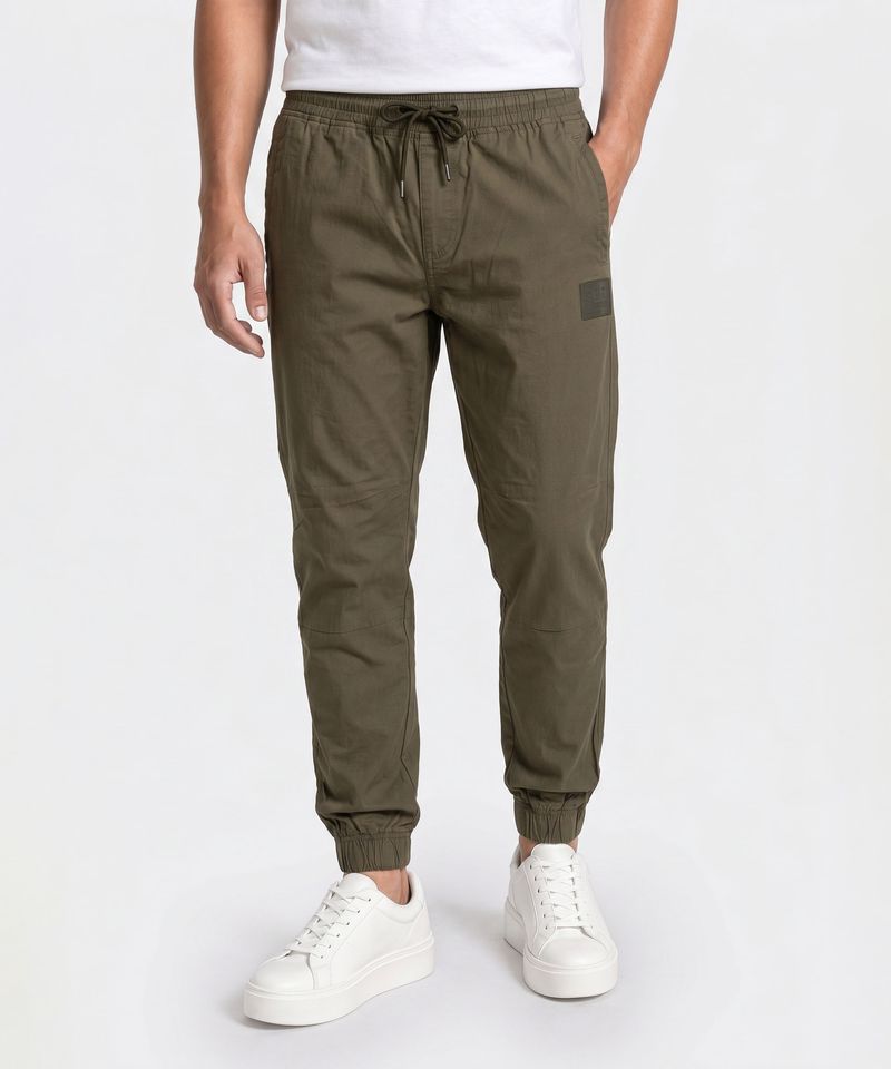 Jogger de Gabardina de Caballero