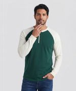 Playera Henley de Caballero