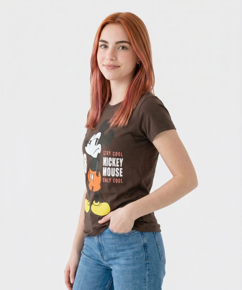 Playera de Licencia Mickey And Minnie de Dama