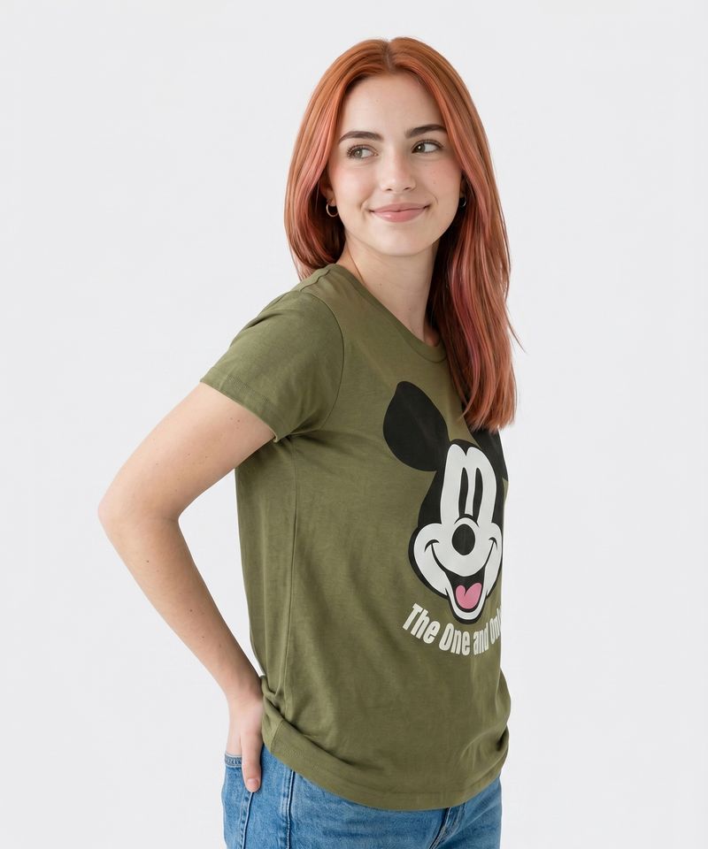 Playera de Licencia Mickey And Minnie de Dama