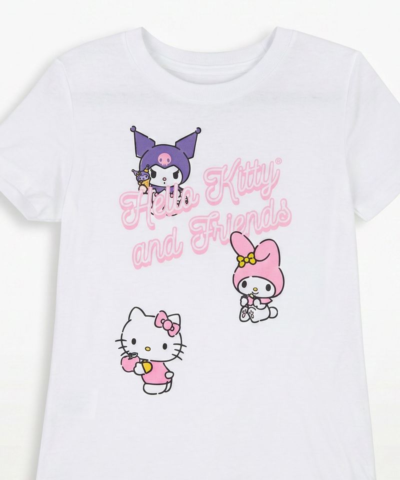 Playera de Licencia Kitty & Friends de Niña Infantil