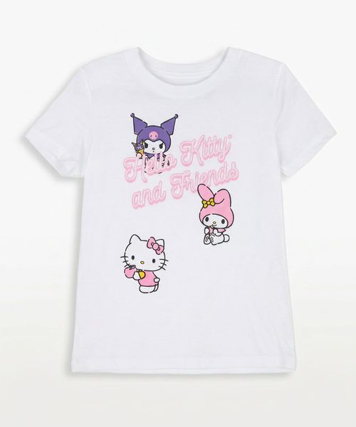 Playera de Licencia Kitty & Friends de  Niña Infantil