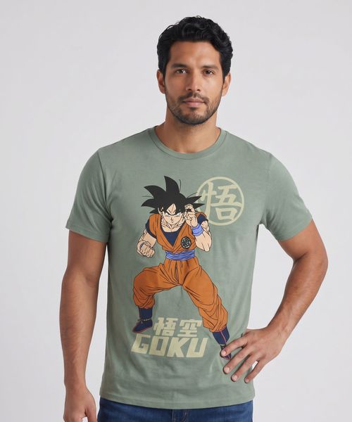 Playera de Licencia Dragon Ball de  Caballero
